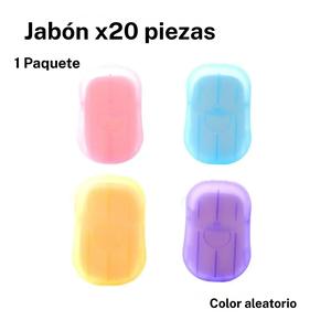 Jabón desechable en escamas perfumado para manos, Hoja de jabón para lavado de manos, Tableta mini para lavado de manos, Accesorios para viajes al aire libre y camping