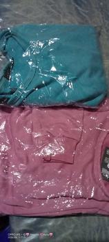 Product Review of Promo Murah 100RB-an dapat 4pcs Kaos Polos Wanita Slim-fit Atasan Lengan Panjang Rib Bawahan Oval Wanita from H**a 0