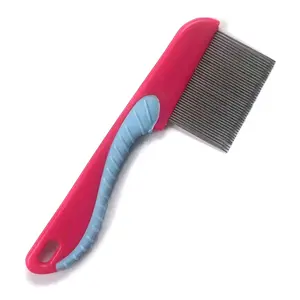 Sisir Serit Logam Kutu Dan Ketombe Gagang Panjang