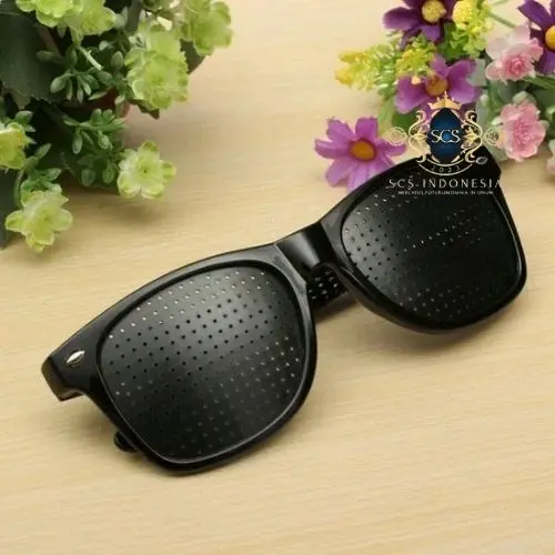 Kacamata Terapi Mata Minus Fokus Slinder Pinhole Glasses  Kesehatan - SCS.ID Eyewear 0