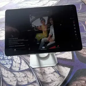 Stand Holder Tablet Ipad Foldable 360 Derajat Multifungsi Bahan Aluminium Bracket Holder Tablet