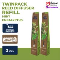 Gambar [Twin Pack] Bayfresh Reed Diffuser Refill Mint Eucalyptus dari SC Johnson & Son Indonesia Kota Tangerang 1 Tokopedia