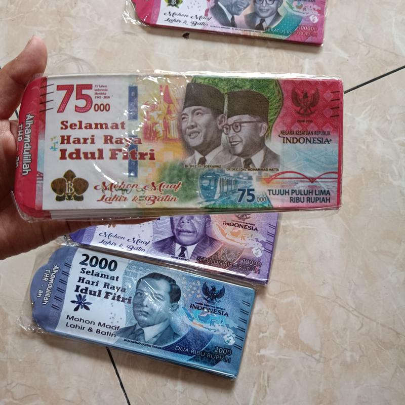 Product Introduction of PROMO DISKON 50% Amplop Lebaran Panjang Bentuk Uang 50 pcs 2025 12