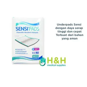 Sensi Pads / Underpad / Underpad Sesi / Perlak Non Woven / Under Pad