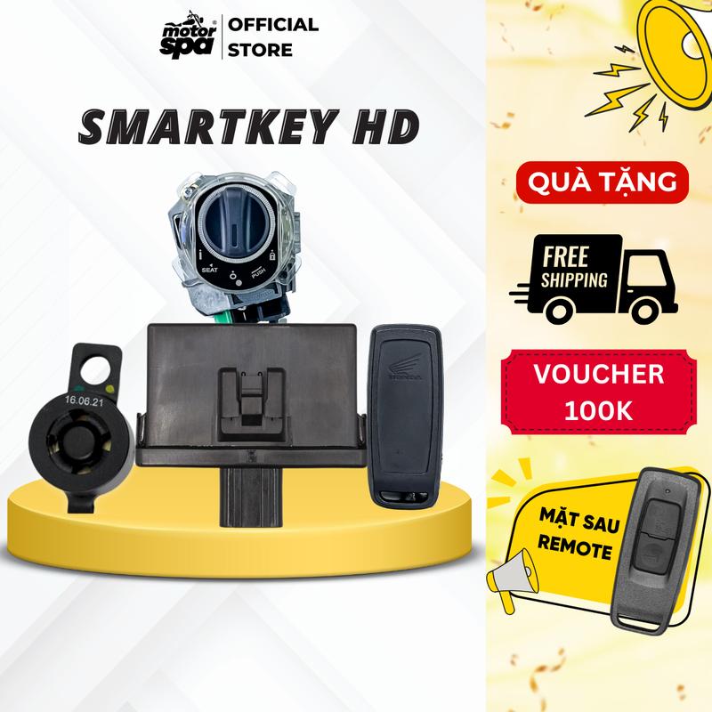 Smartkey HD K2S Dành Cho Xe Winner V1 Future Fi X Neo Wave Alpha Wave Blade Wave RSX