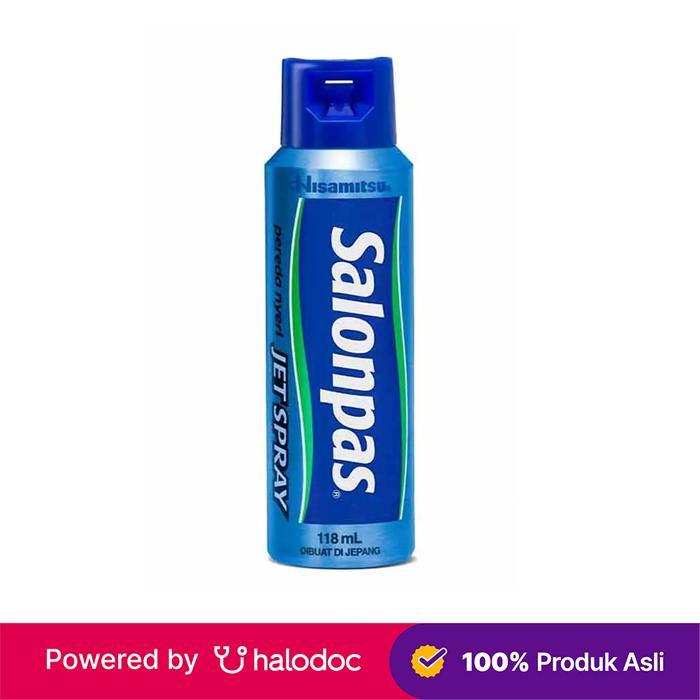 Gambar Salonpas Jet Spray 118 ml dari Apotek Halomedika Cicendo Kota Bandung Tokopedia
