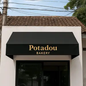 Kanopi Kain Awning Rumah Canopy Tampias Outdoor Jendela Rumah ,Caffe , resto  Kanopy