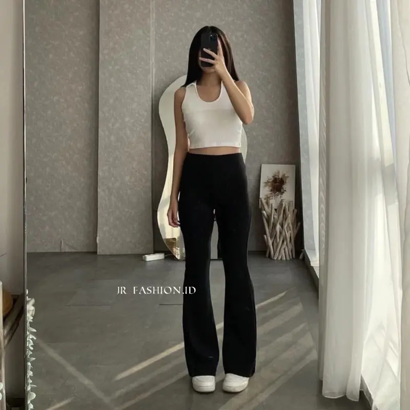 Flare Pants - Highwaist Flare Pants - Highwaist Kulot Cutbray