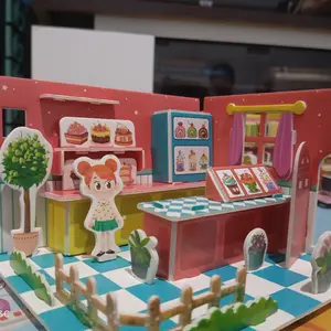 TAIYO DIY Puzzle Foam 3D Room Small Busa Ruangan Kecil Jigsaw Montessori Sensori Edukasi Mainan Anak Kerajinan