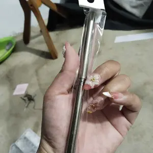 BORN PRETTY UV Gel Brush Kuas Brush Kutek Gel Painting Pen Nail Brush Painting Drawing Pen Nail Brush Portable Pen Handle Nail Art Tools Kuku-57210
