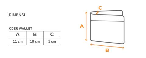 TORCH Dompet Kecil Wallet Oder Uang Pria Kulit