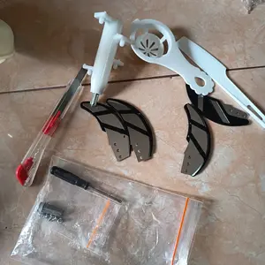 OKAYAMA OK-375 Food Chopper 2in1 Kaca 2L 700ML Food Processor 300W Multifungsi Penggiling Daging 2 Speed