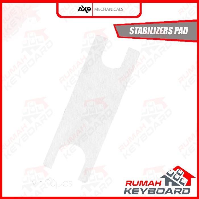 Gambar STABILIZER PAD - MECHANICAL KEYBOARD - STABILIZER STICKER - SILICONE dari Rumah Gamings Kota Administrasi Jakarta Barat Tokopedia