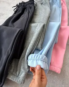 Celana Jogger Sweatpants - Celana Olahraga UNISEX bahan Cotton Fleece Tebal