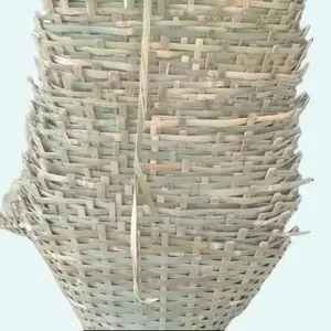 Pengki Bambu Serokan Sampah Koral Tahan Lama Terbuat Dari Kulit Bambu Dianyam Kuat Dan Ramah Lingkungan