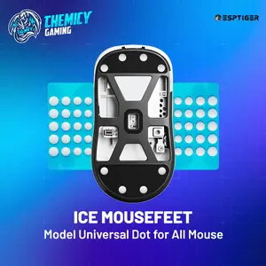 Tiger Arc | ESPTiger Ice Mousefeet Glide Model Universal Dot for All Mouse DIY