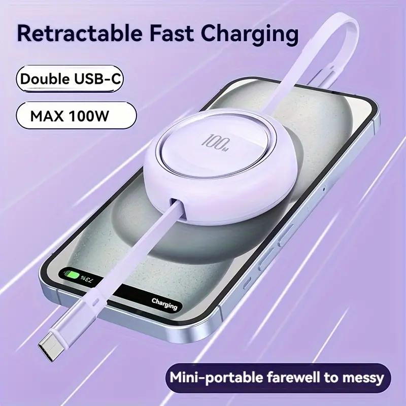 Product Introduction of Super Charging Cable, 100W,Scalable data cable 3 in 1, 6A, USB Micro and Type C, Fast Charger, Type-C Cable, Data Cable, Compatible with Phone, Phone Accessories 4