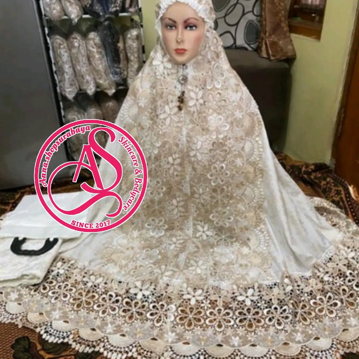 MUKENAH BUNGA BROKAT