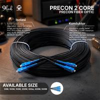 Gambar Proff Tech Kabel Fiber Optik Ftth Drop Cable Sc Sc Precon 2 Core 3 Seling 200 Meter untuk Jaringan Telekomunikasi dan LAN - Pc - 50M dari ProffTech Indonesia Kota Administrasi Jakarta Pusat 1 Tokopedia