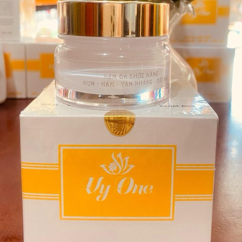 Kem vy one đa chức năng giúp dưỡng trắng sáng da hỗ trợ trị mụn nám tàn nhang đồi mồi và da mỏng đỏ tăng sinh collagen cấp ẩm phục hồi da chống lão hóa