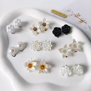 Anting Klip Hijab Aksesoris Wanita Earrings Anting Klip Hijab Aksesoris Wanita Earrings