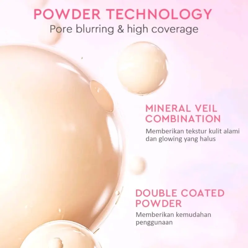 GLAD2GLOW PERFECT BLURRING POWDER FOUNDATION 4
