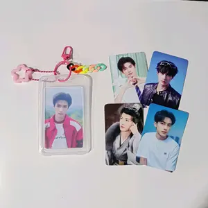 keychain / bagcharm aktor china + 5 photocard