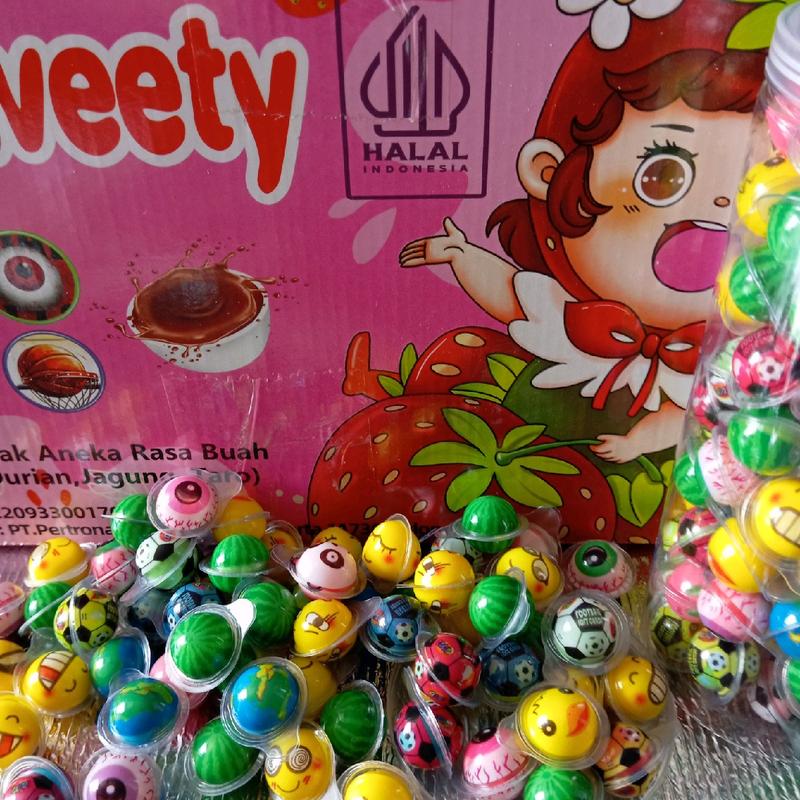 Permen Lunak Mini MY SWEETY toples tabung isi 120 pcs Candy Snack 2
