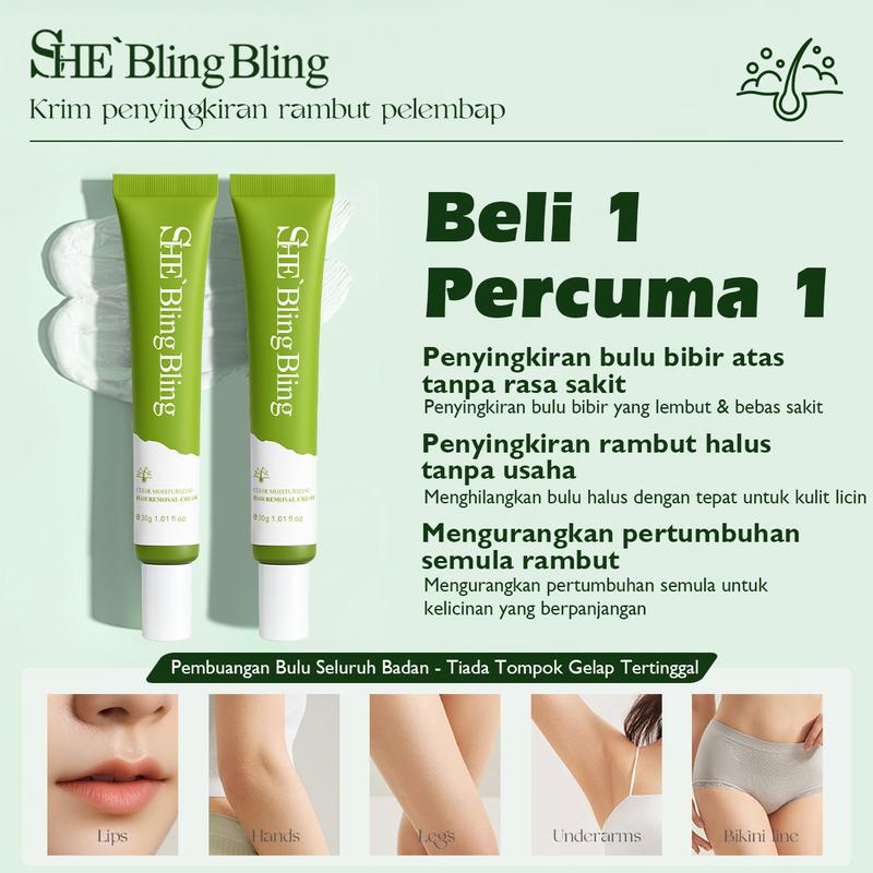 COD[Beli 1 Percuma 1] SHE BlingBling Krim penyingkiran rambu - TikTok ...