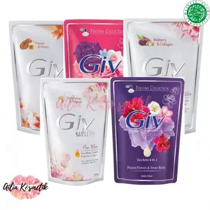 GIV Body Wash Refill 60ml BPOM ORIGINAL / Giv Sabun Mandi Cair Pouch