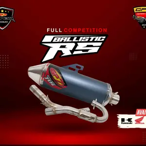GP7 BALISTIK RS 4inc BOREUP/KOMPETISI KLX/CRF knalpot