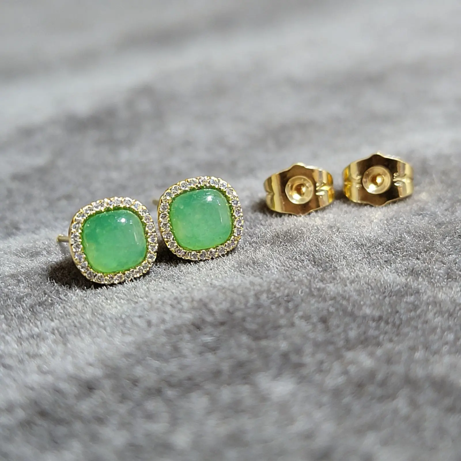 NEW Anting Tusuk Giok Xuping Motif Baru Premium Pakai Hari2 Wanita Elegan High Quality Clips