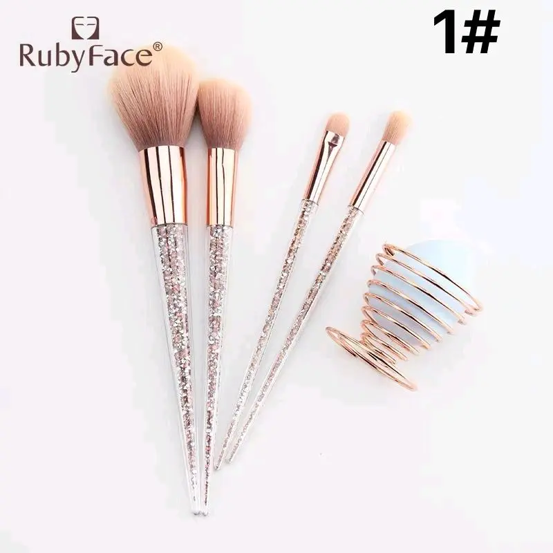 Make up Brush set + 2 Beaty Blender Kuas Spons