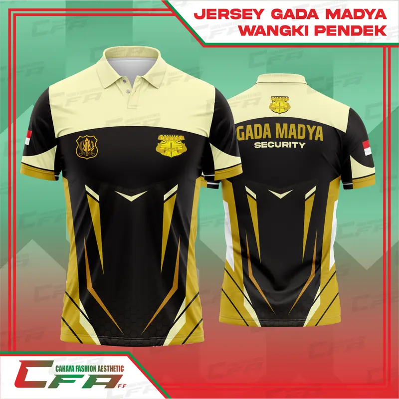 JERSEY WANGKI GADA MADYA DRYFIT /  KAOS WANGKI SECURITY GADA MADYA / JERSEY WANGKI GADA MADYA FULL PRINTING 0
