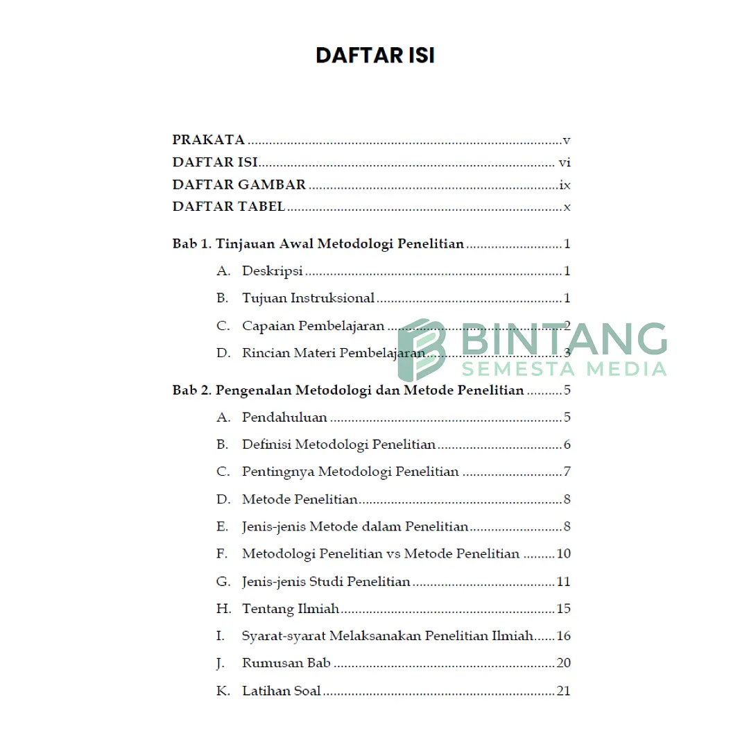 Buku Ajar Pengantar Metodologi Penelitian: Untuk Peneliti Pemula - Elgamar Syam, S.Kom., M.Kom., Afrinald Rizhan, S.H., M.H., Desriadi, S.Sos., M.Si.