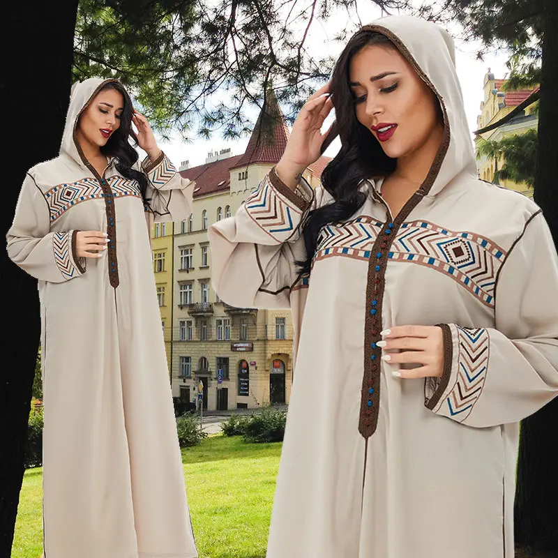 Fashion Middle East Women Robe Maxi Dress Women's Clothing