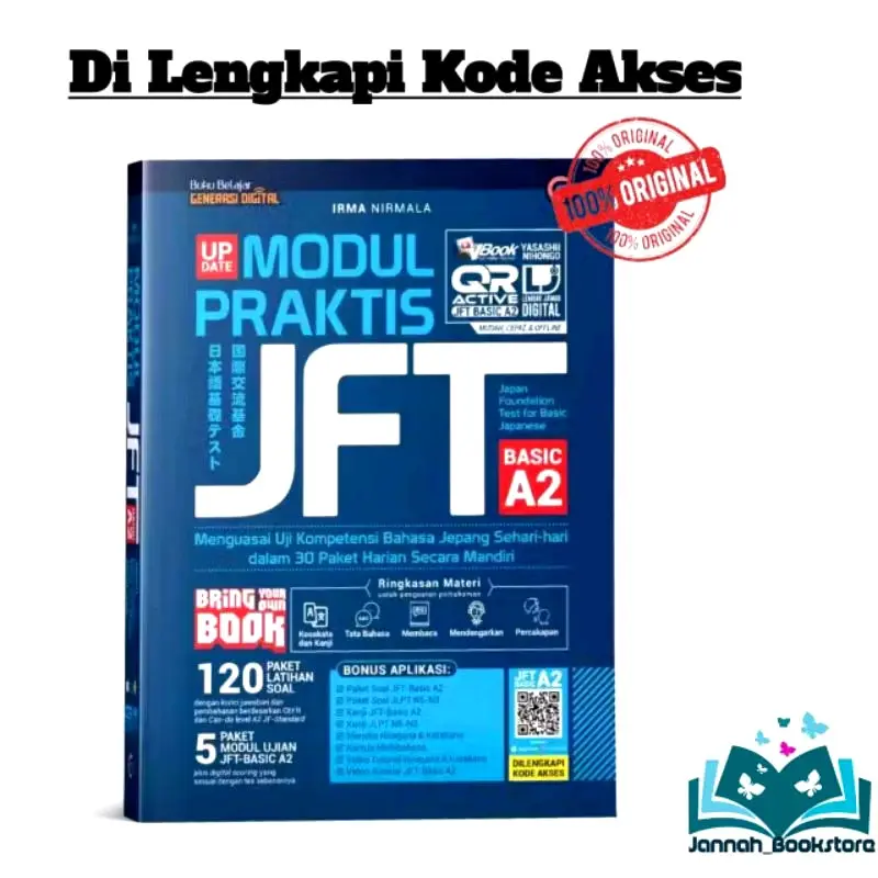 BUKU BAHASA JEPANG UJI KOMPETENSI MODUL PRAKTIS JFT BASIC A2