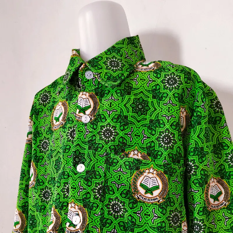 BATIK Mi-BATIK Diniyah-BATIK MI MOTIF ALIFA HIJAU 3