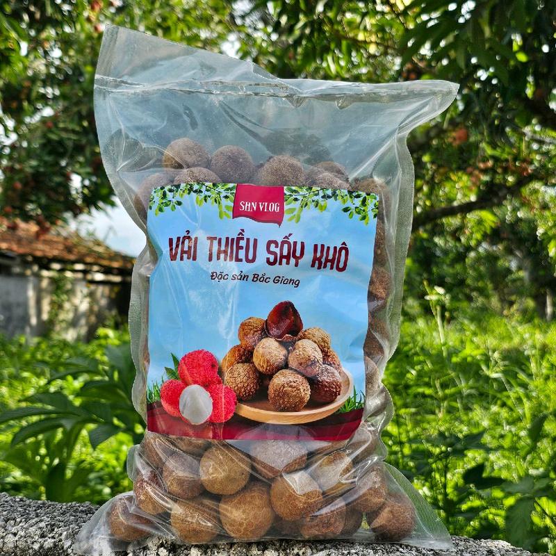 1kg Vải Thiều Sấy Khô Đặc Sản Bắc Giang