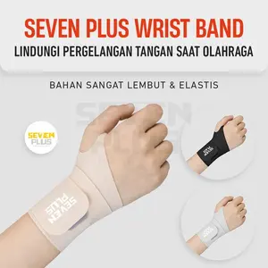 New - SevenPlus Wrist Band - Pelindung Pergelangan Tangan Premium untuk Olahraga terkilir wristband wrist support tangan kanan kiri cegah cedera pergelangan tangan yoga badminton pilates padel berkualitas