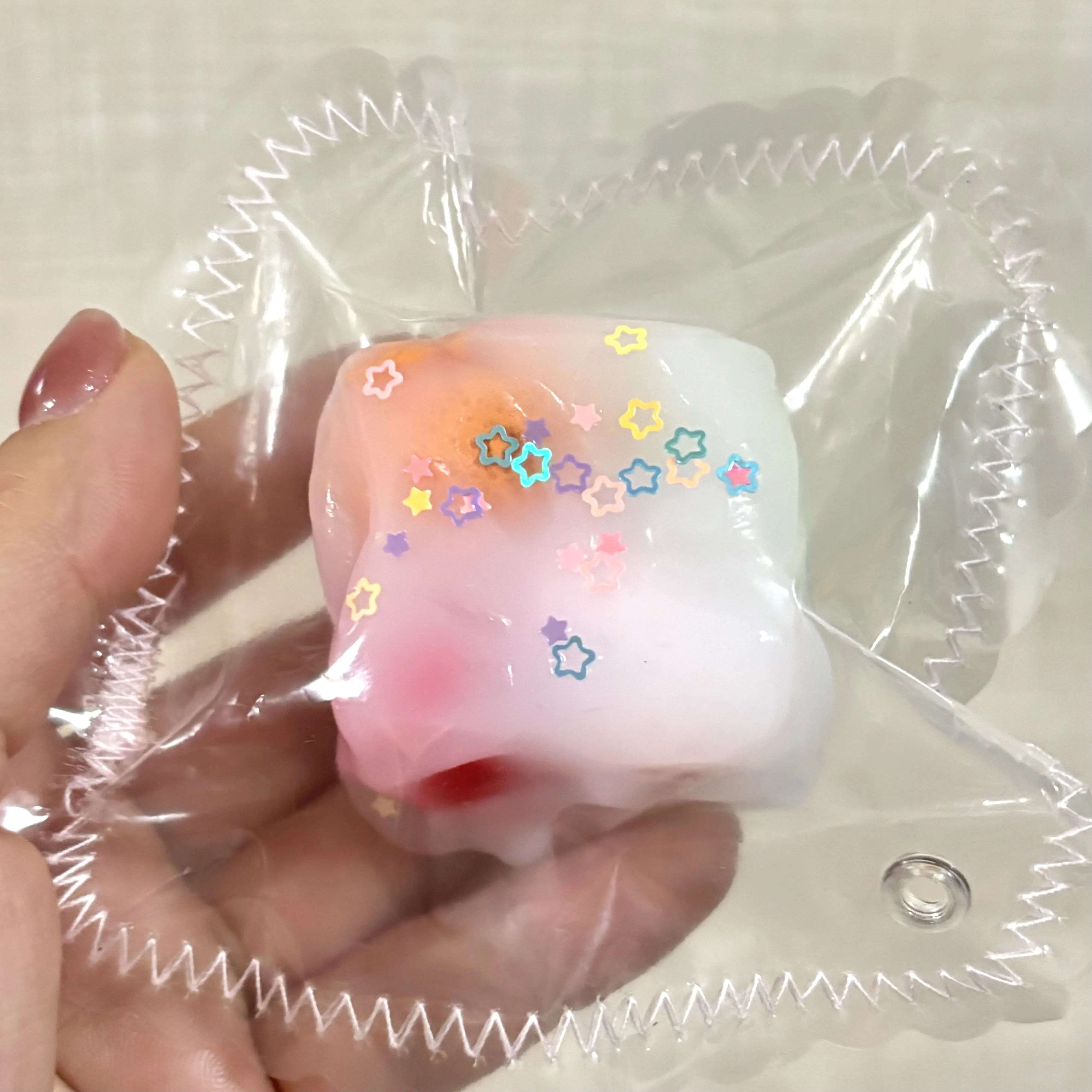 cocoスクイーズ ココナッツオイルシリーズ】かわいいいスクイーズトイ もちもちつまむ