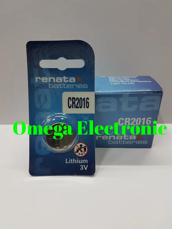 ORIGINAL CR2016 Baterai Lithium Renata 3V CR 2016 CR2016 Battery Batre 0