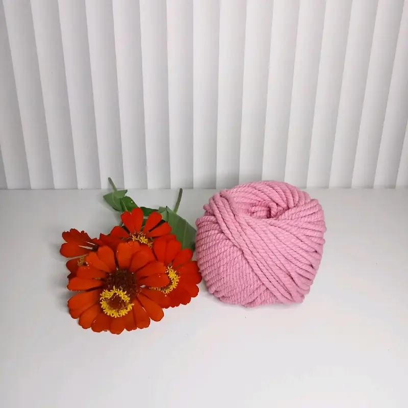 Tali Macrame 3 MM untuk Macrame Nahan Premium , lembut dan Tidak Berserabut berat 100 gr 8