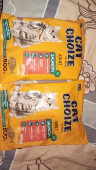 Product Review of Paket Hemat 2 Pcs Makanan Kucing Dry Food Cat Choize Adult Kemasan Freshpack 800 Gr Tuna dan Salmon Flavor from n**🥀 1