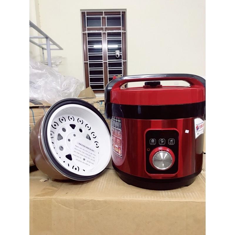 Nồi Cơm Điện G.U.GKDD GK-507 Dung Tích 2L -2 Chế Độ Nấu Cơm Nấu Cháo Tặng Xửng Hấp. Bảo Hành 12 Tháng