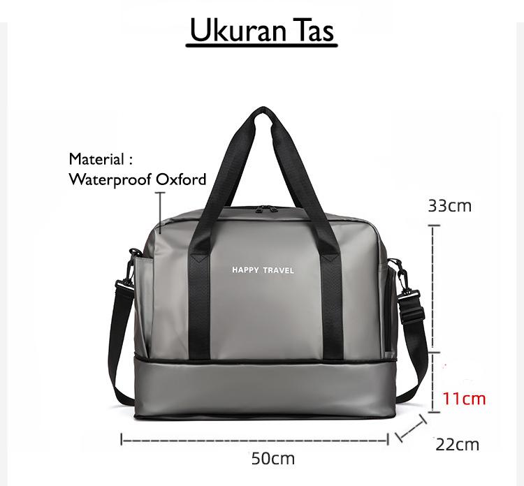 Product Introduction of Tas Travel Waterproof / Tas Duffel / Tas Olahraga Gym Fitness Organizer Import / Fitness / Carry / Training Gym 1