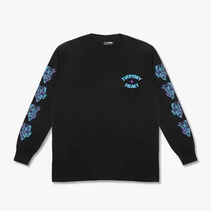 Freaky Tshirt Longsleeve Kirin Black Tees Katun