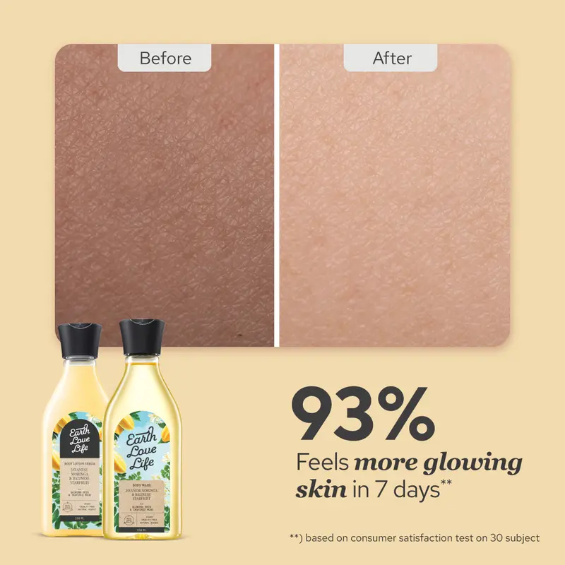 EARTH LOVE LIFE Javanese Moringa & Balinese Starfruit Body Lotion 250 ml  BODY SERUM | LOTION WANGI | LOTION MELEMBABKAN | LOTION KULIT SENSITIF | LOTION MENCERAHKAN | SPF | ALERGI | LOTION CERAH | LOTION PREMIUM 3
