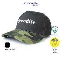 Gambar Crocodile Kids BB Topi Anak Army original - katun 100% - Black Army dari Crocodile ID_NEW Kota Administrasi Jakarta Utara 4 Tokopedia