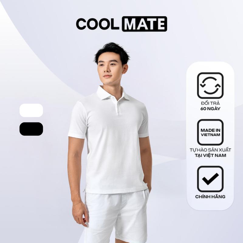 Áo Polo nam Premium Pique thoáng khí- Coolmate